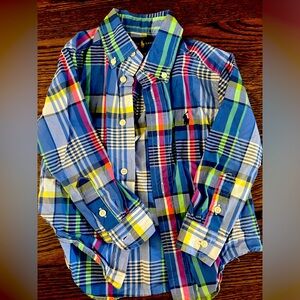 Ralph Lauren plaid button down